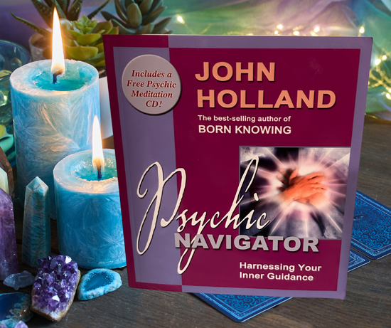John Holland’s “Psychic Navigator” offers practical tools, exercises, and guidance to help you strengthen intuition, trust your inner senses, and navigate psychic development with clarity.