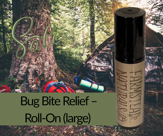 Bug bite relief roll-on with Pure lavender Herbal • Soft • Soothing