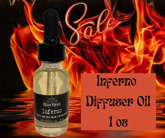 Inferno – Diffuser Oil (1 oz)   By Dixie Grace