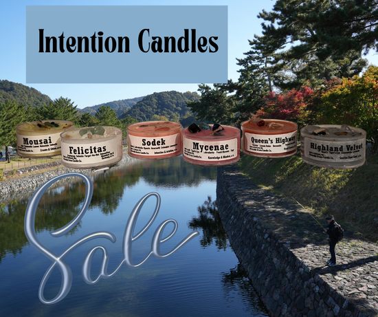 Intention Candles- 2 oz by Riverside Grace Candle Co.