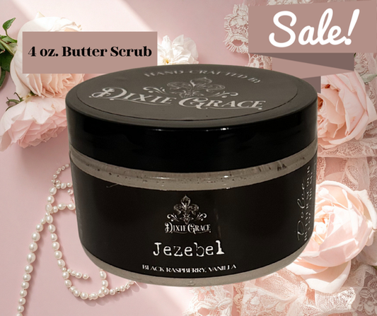 4 oz Whipped Sugar Butter Scrub Crafted for those who want exfoliation and deep hydration in one luxurious step.
