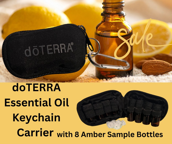 doTERRA essential oil keychain carrier travel ready